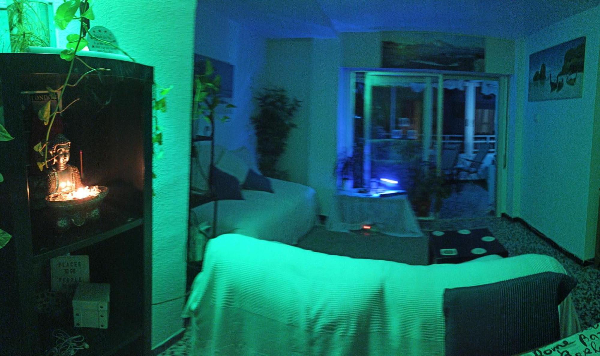 Blue Double Private Room At Front Beach - Habitacion Doble En La Playa Valencia Bagian luar foto